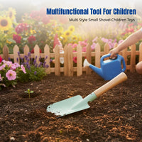 Kids Gardening Tool Set, Iron Rake, Watering Can, Beach & Garden Play