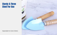 Kids Gardening Tool Set, Iron Rake, Watering Can, Beach & Garden Play