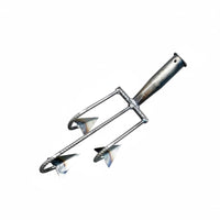 Five-tooth Hoe Weeding Digging Soil Loosening Multi-functional Garden Tool Ergonomic Handle Robust Teeth Suitable for Vegetable Gardens Flower Beds