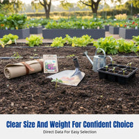 Hoe, Agricultural Tool, Tempered Manganese Steel, Durable, Weeding, Digging, Classic Design, Wide Head, Multipurpose