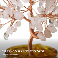 Crystal Money Tree, Handmade Glass Fortune Bowl, Home Decor, Wealth Attraction