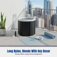 Foldable Inflatable Bath Tub for Adults, Portable Soaking Tub for Shower, Multi-Scene Use, Random Design