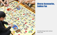 Chinese History Board Game, Educational Card Chess, Family Party Interactive Toy