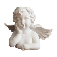 Cherub Figurine Nordic Style Angel Sculpture Adorable Design Inspirational for Gardeners, Bedroom, Bookshelf, Shelves