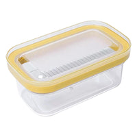 Butter Cutting Storage Box Built-in Cutter Cheese Container Even Slices Easy to Clean for Home Cooks, Kitchen, Meal Prep, Picnic